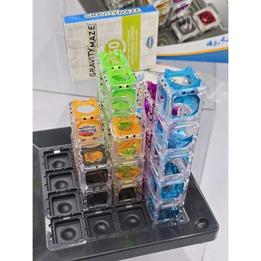 ThinkFun‎ Gravity Maze - Falling Marble Run Logic Game - STEM Toy Ages 8+